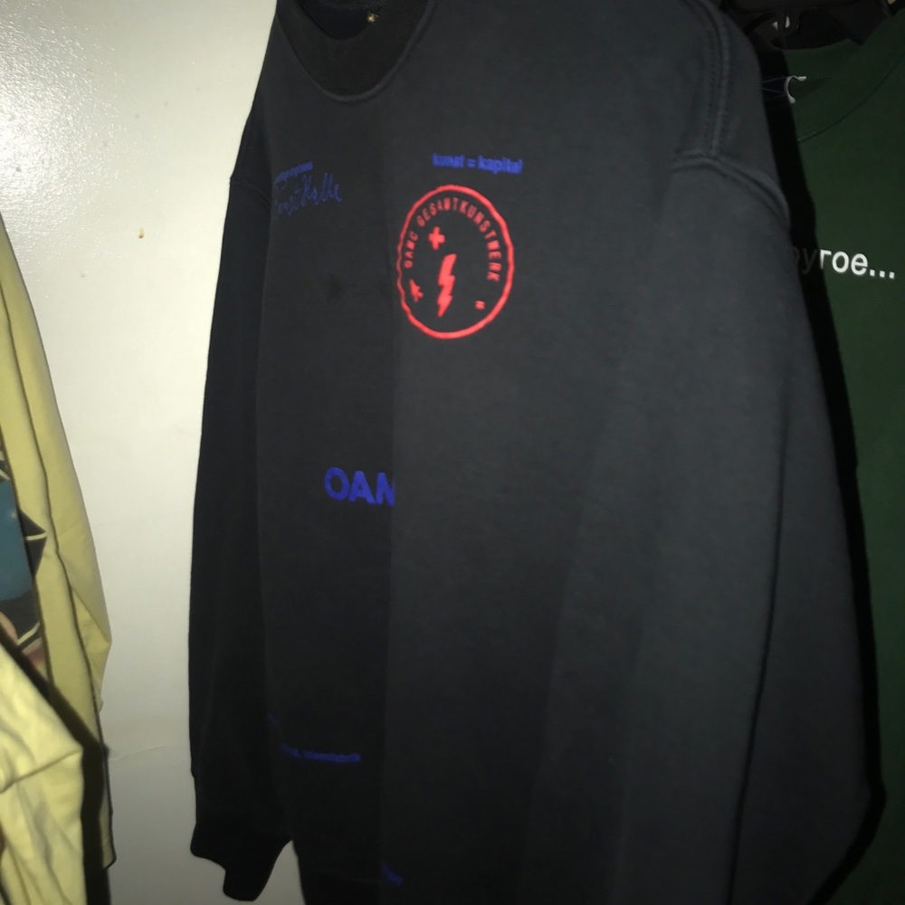 OAMC slogan sweatshirt